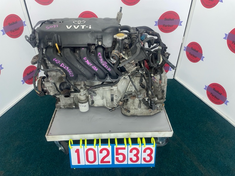 Двигатель TOYOTA RACTIS NCP105 1NZ-FE 2008 (б/у)