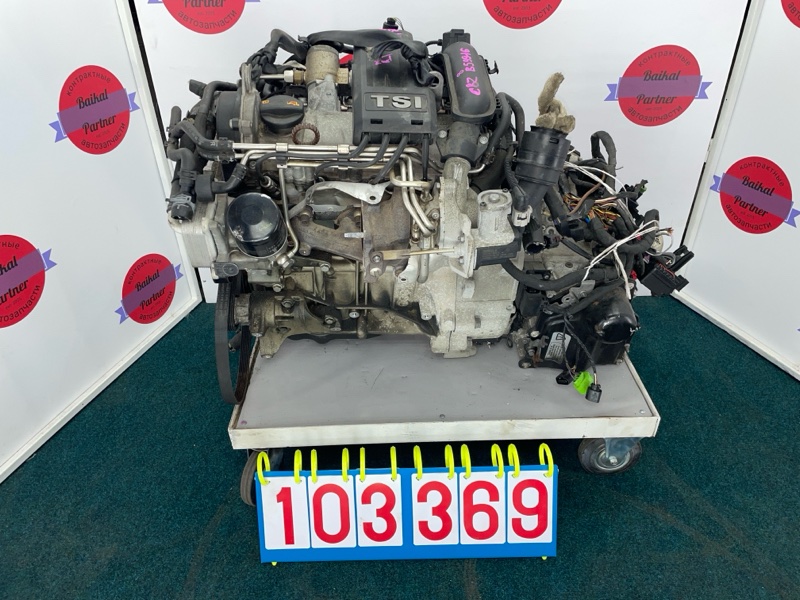 Двигатель VOLKSWAGEN POLO 6R CBZB 2012 (б/у)