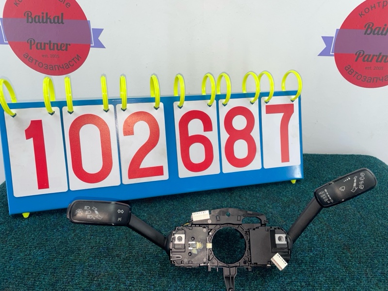 Переключатель поворотов VOLKSWAGEN GOLF 5G1 CPT 2014 (б/у)