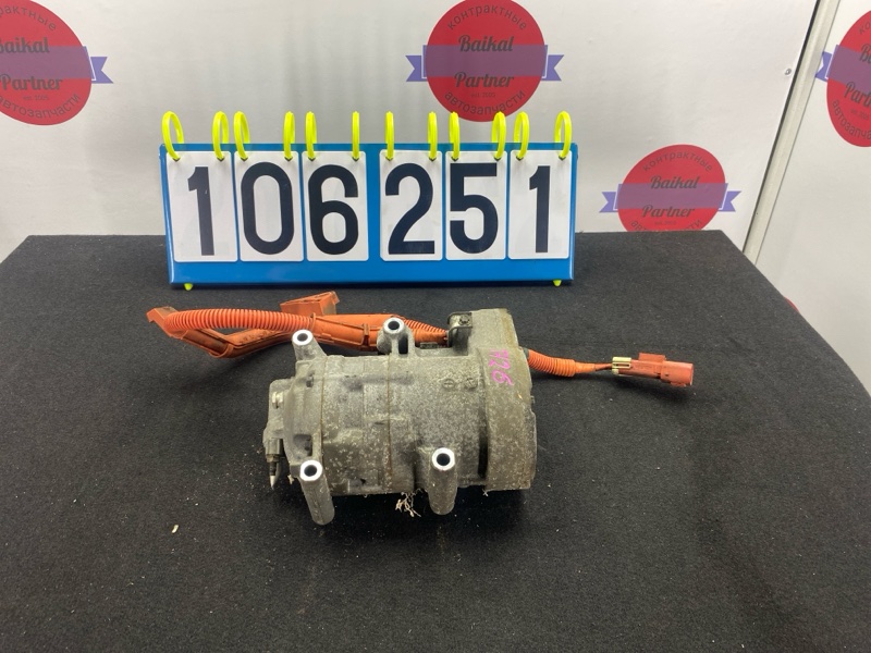 Компрессор кондиционера TOYOTA RACTIS NCP105 1NZ-FE 2007 HFC-134a (б/у)