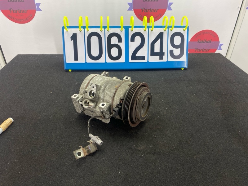 Компрессор кондиционера TOYOTA MARK II GX115W 1G-FE 2004 HFC134a (б/у)