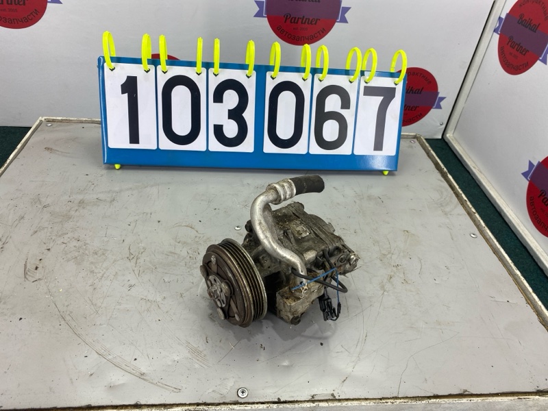 Компрессор кондиционера HONDA N-BOX JF2 S07A (б/у)