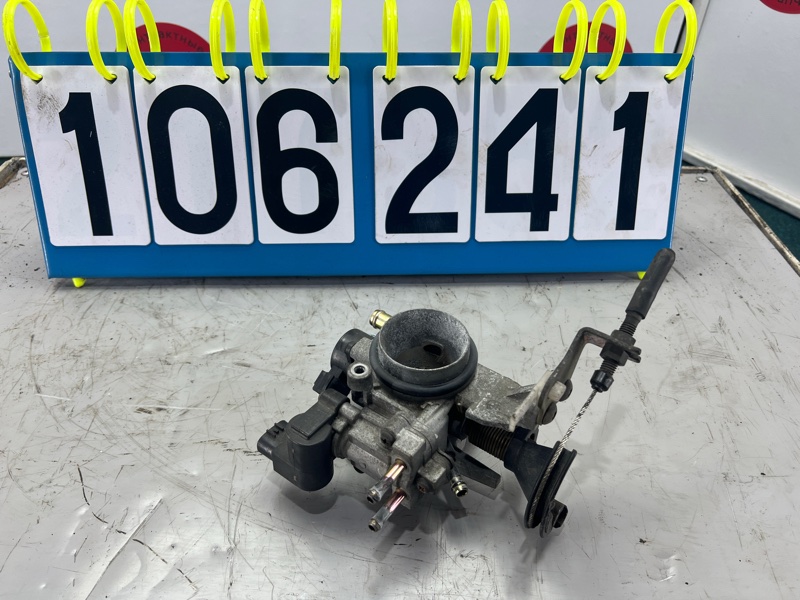 Заслонка дроссельная TOYOTA PLATZ SCP11 1SZ-FE 2002 (б/у)