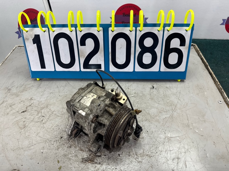 Компрессор кондиционера HONDA N-WGN JH2 S07A (б/у) Компрессор кондиционера HONDA N-WGN JH2 S07A (б/у)