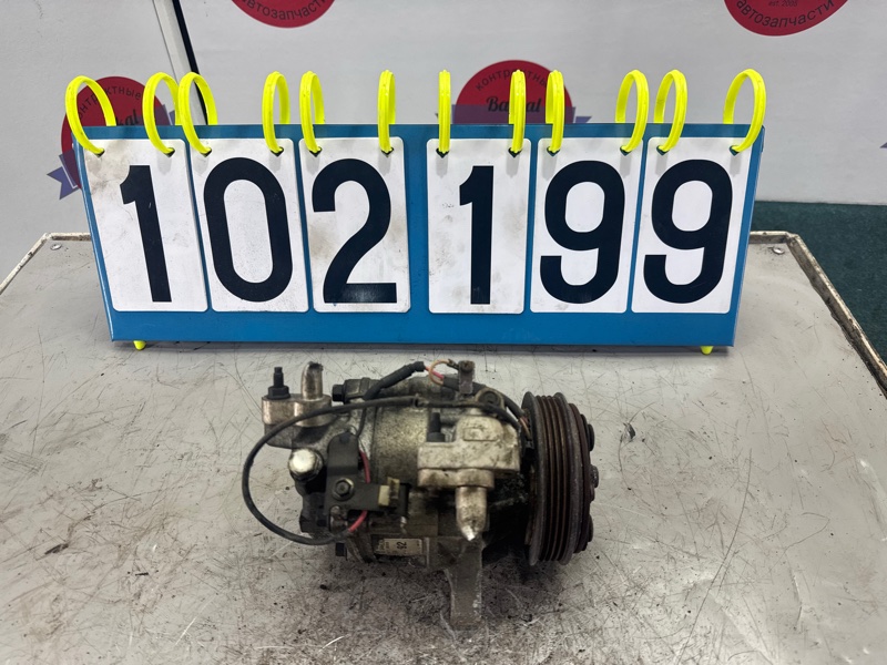 Компрессор кондиционера HONDA N-ONE JG1 S07A 2013 (б/у) Компрессор кондиционера HONDA N-ONE JG1 S07A 2013 (б/у)