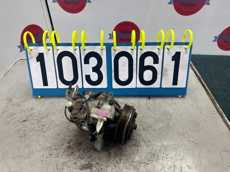 Компрессор кондиционера HONDA N-WGN JH1 S07A 2014 (б/у) Компрессор кондиционера HONDA N-WGN JH1 S07A 2014 (б/у)