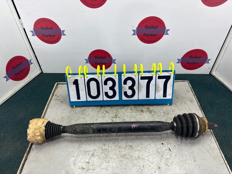 Привод VOLKSWAGEN POLO 6R CBZB 2012 передний правый (б/у)