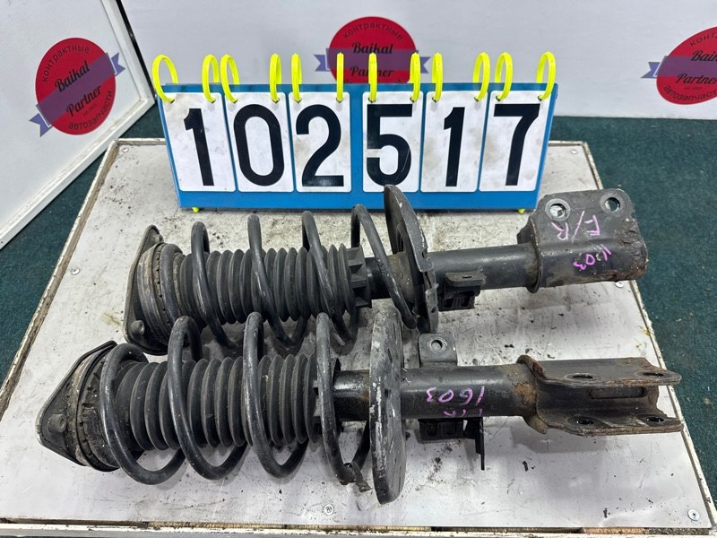 Стойка подвески PEUGEOT 308 T91 DV6FC 2017 передняя (б/у)