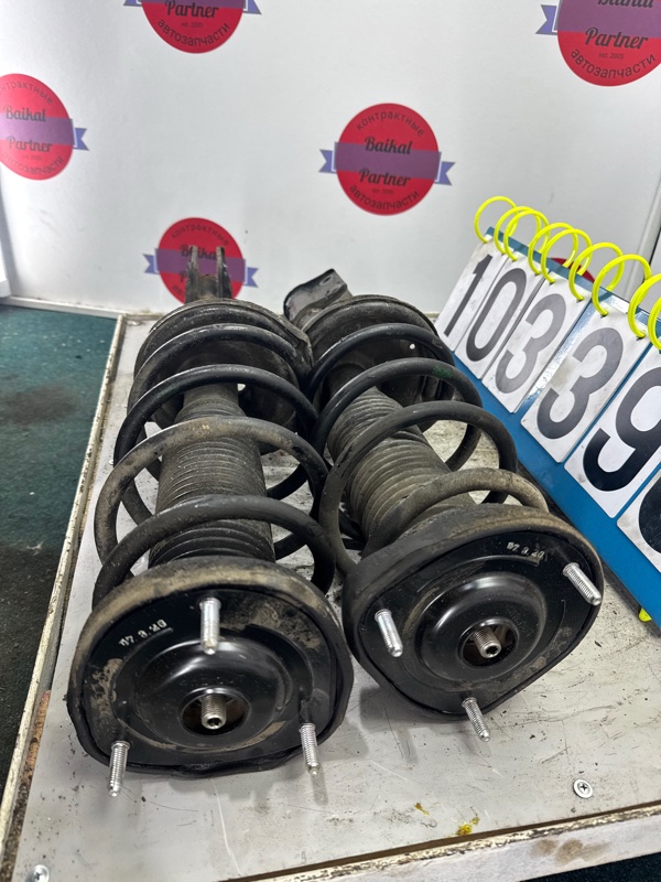 Стойка подвески SUBARU FORESTER SG5 EJ203 2007 задняя (б/у) Стойка подвески SUBARU FORESTER SG5 EJ203 2007 задняя (б/у)