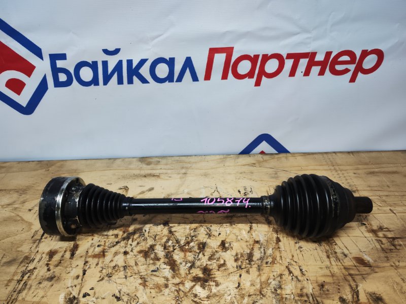Привод VOLKSWAGEN PASSAT 3C CAXA 2011 передний левый (б/у)