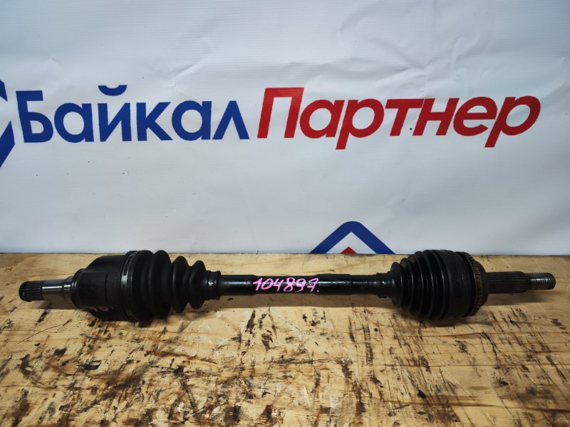 Привод TOYOTA COROLLA RUNX NZE121 1NZ-FE 2002 передний левый (б/у)
