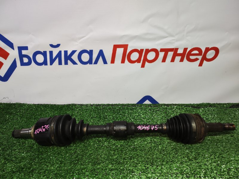 Привод TOYOTA RACTIS NSP120 1NR-FE 2010 передний левый (б/у)