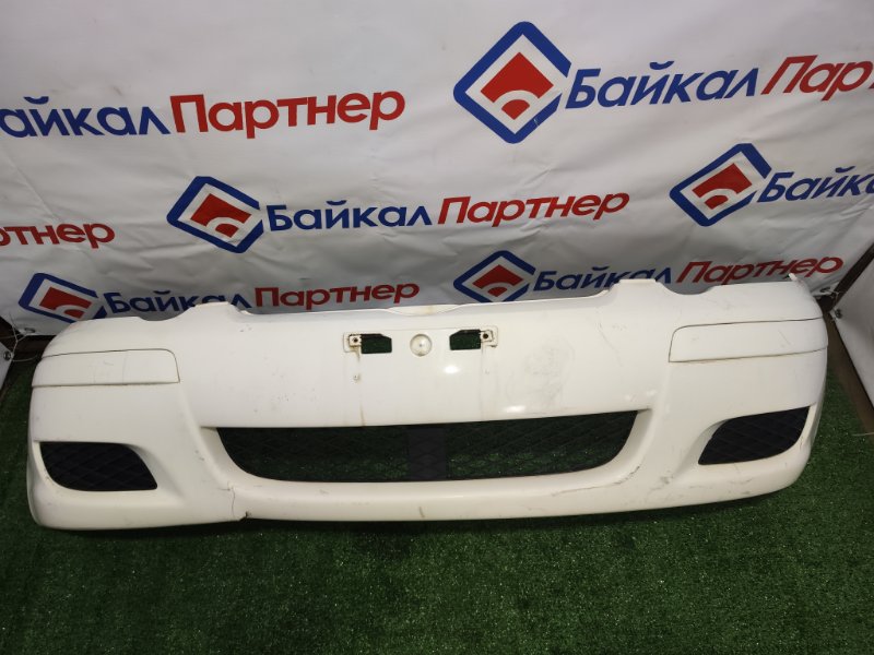 Бампер TOYOTA VITZ NCP15 2NZ-FE 2004 передний (б/у)