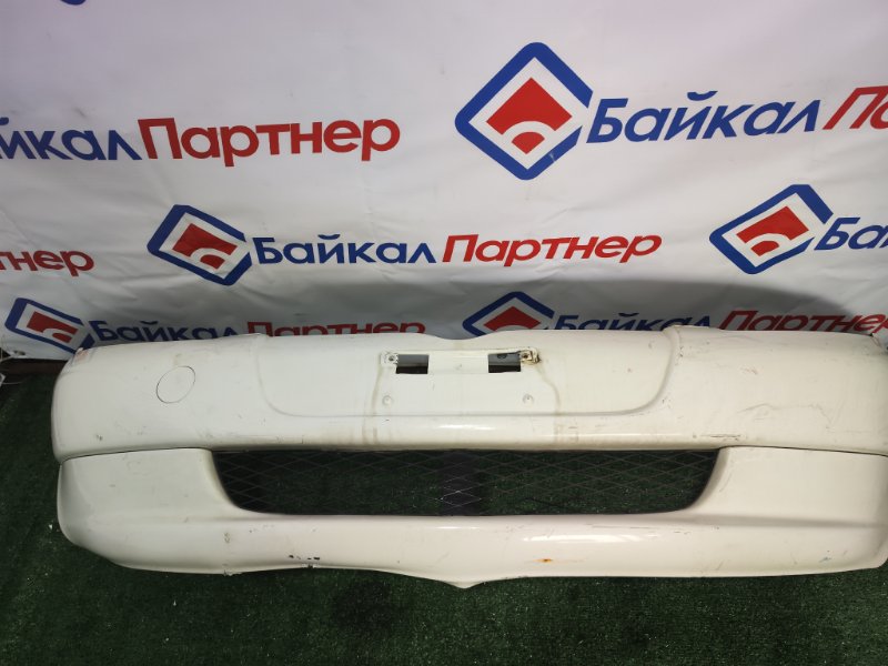 Бампер TOYOTA VITZ SCP10 1SZ-FE 2001 передний (б/у)