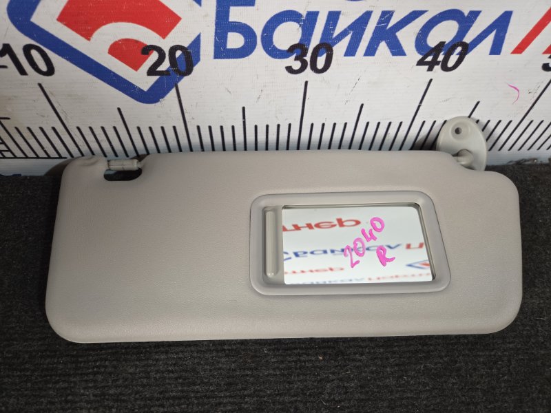 Солнцезащитный козырек TOYOTA WISH ZNE10 1ZZ-FE 2006 передний правый (б/у)