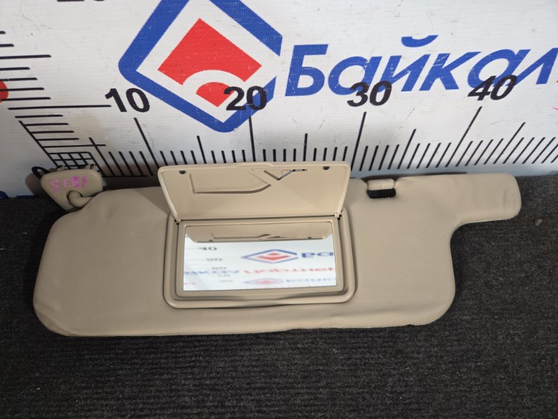 Солнцезащитный козырек TOYOTA COROLLA RUNX NZE121 1NZ-FE 2002 передний левый (б/у)
