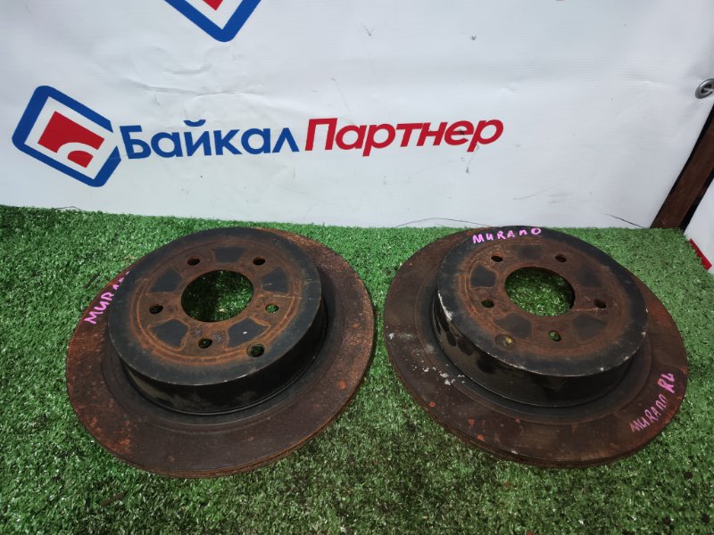 Тормозной диск NISSAN MURANO TNZ51 QR25DE 2010 задний (б/у)