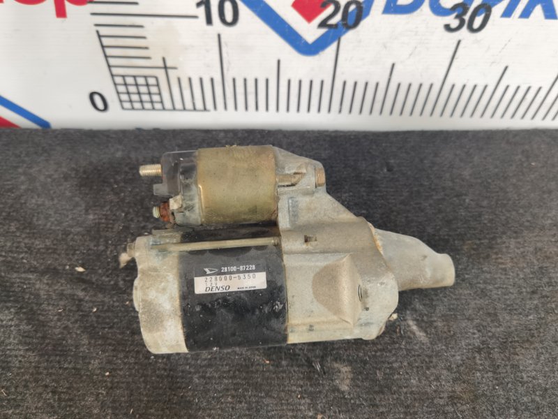 Стартер DAIHATSU TERIOS KID J111G EF-DEM 2003 28100-87228 (б/у)