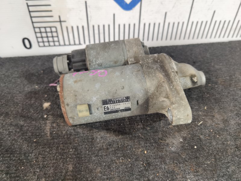 Стартер TOYOTA RACTIS NSP120 1NZ-FE 2010 28100-21070 (б/у)