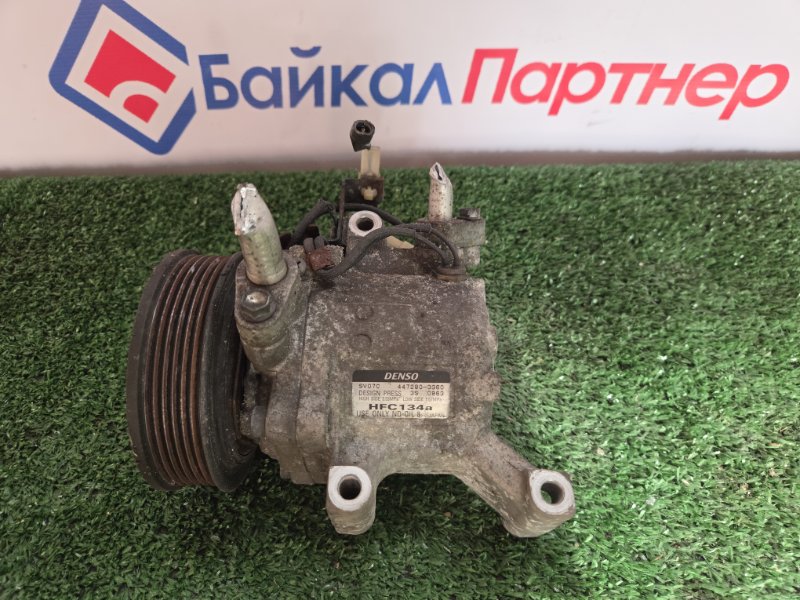 Компрессор кондиционера TOYOTA PASSO KGC30 1KR-FE 2015 (б/у)