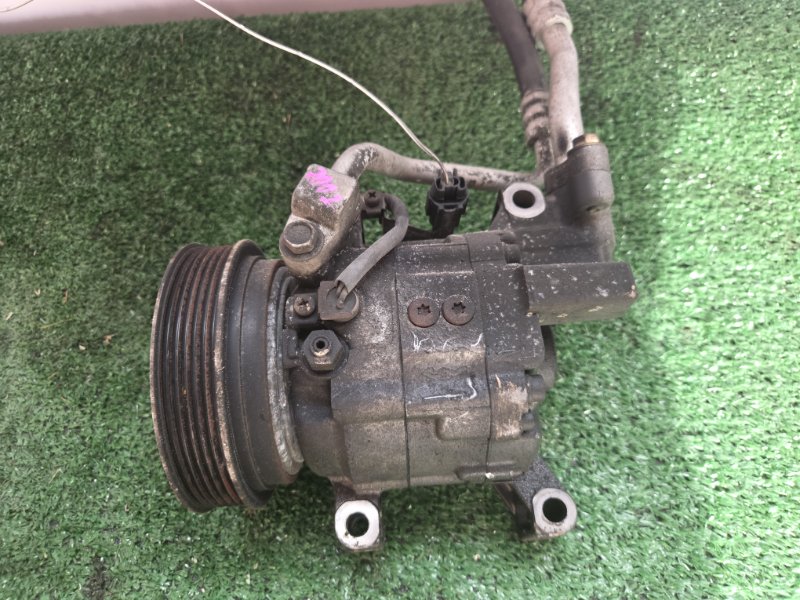 Компрессор кондиционера NISSAN MARCH K11 CG10DE 2001 (б/у)