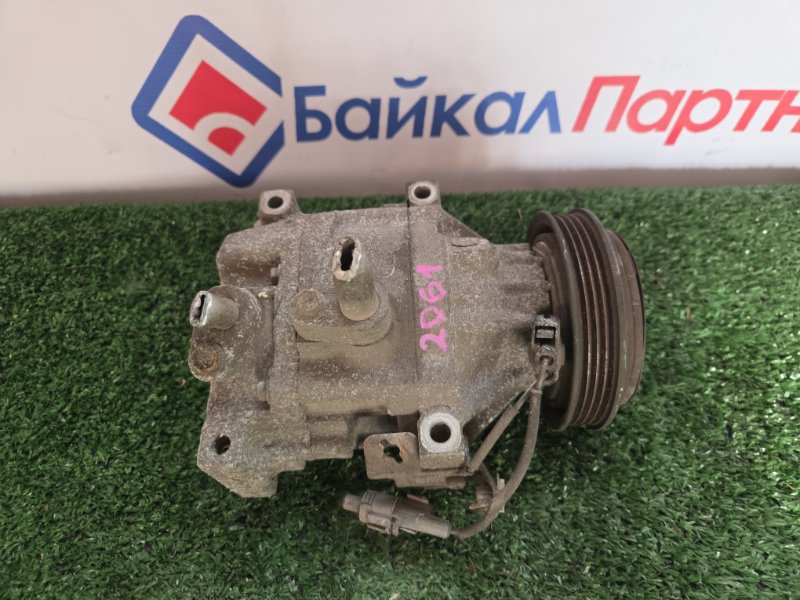 Компрессор кондиционера TOYOTA VITZ SCP10 1SZ-FE 2001 (б/у)
