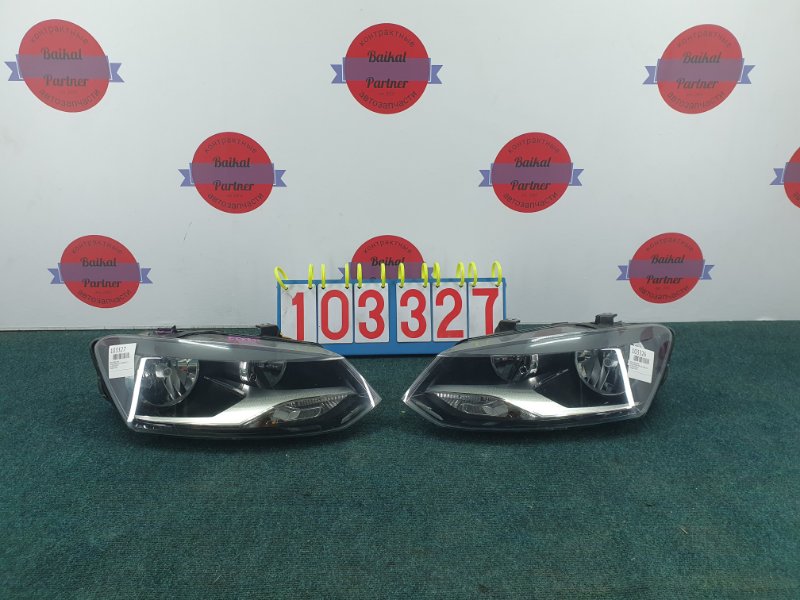 Фара VOLKSWAGEN POLO 6R CBZB 2012 передняя (б/у)