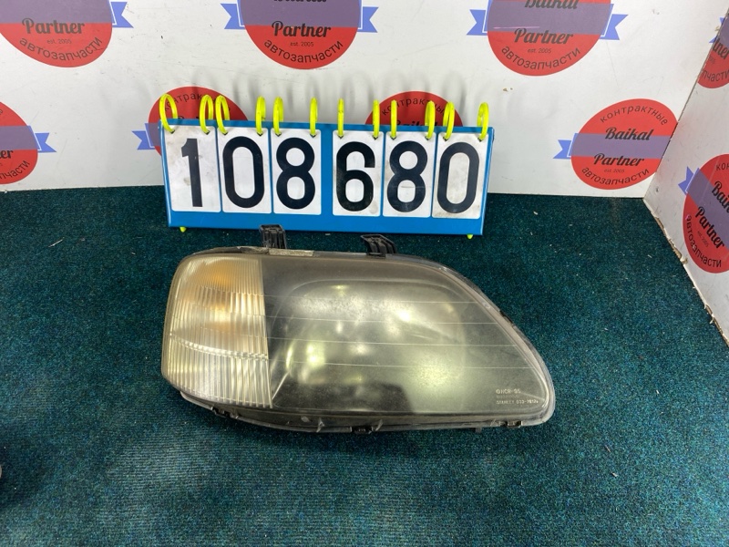 Фара HONDA PARTNER EY7 D15B 1999 передняя правая 033-7617 (б/у)