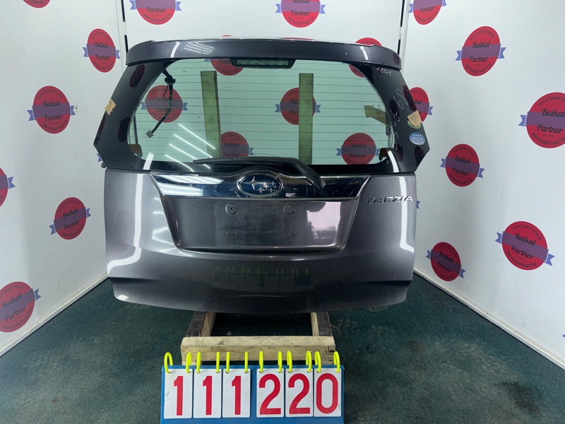 Крышка багажника SUBARU TREZIA NCP125X 1NZ-FE 2012 (б/у)