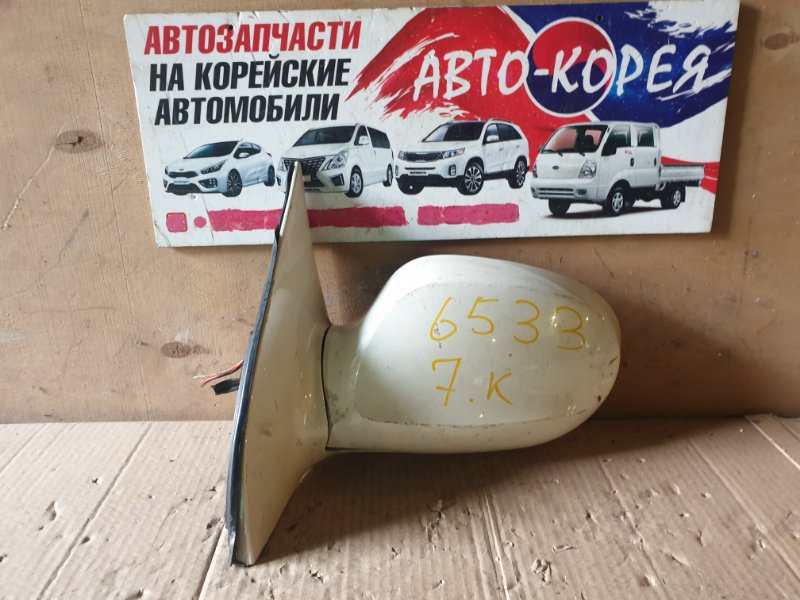 Зеркало боковое Kia Carnival 2002 переднее левое