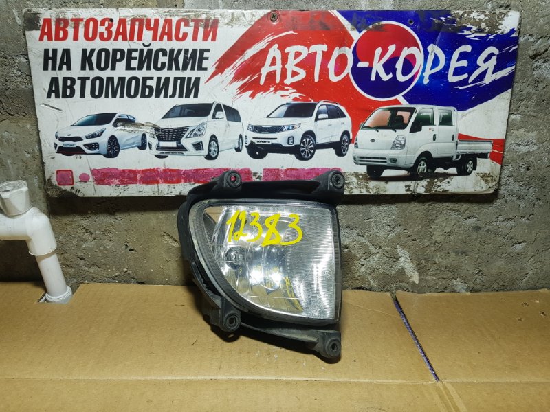 Фонарь противотуманный Kia Sportage 2004 передний правый