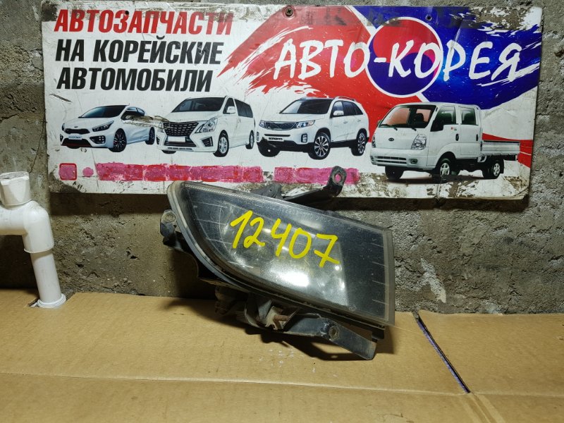 Фонарь противотуманный Hyundai Sonata NF 2004 передний правый