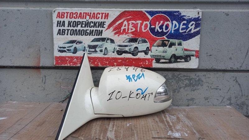 Зеркало боковое Kia Opirus 2003 переднее левое