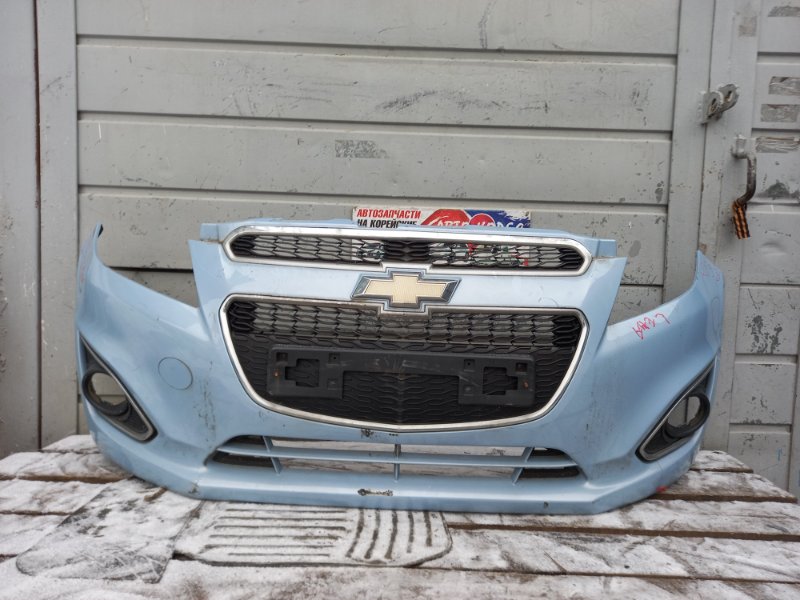 Бампер Chevrolet Spark 2009 передний