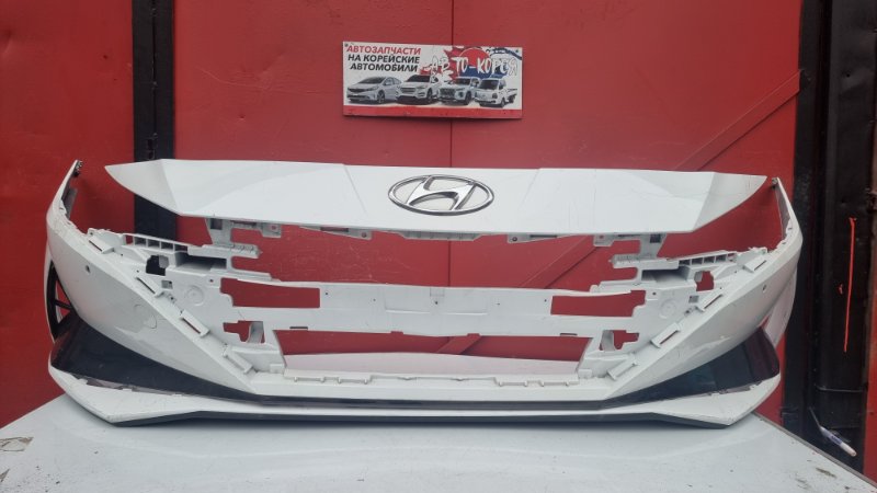 Бампер Hyundai Elantra CN7 2020 передний