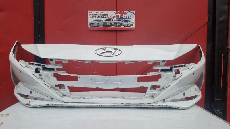 Бампер Hyundai Elantra CN7 2020 передний