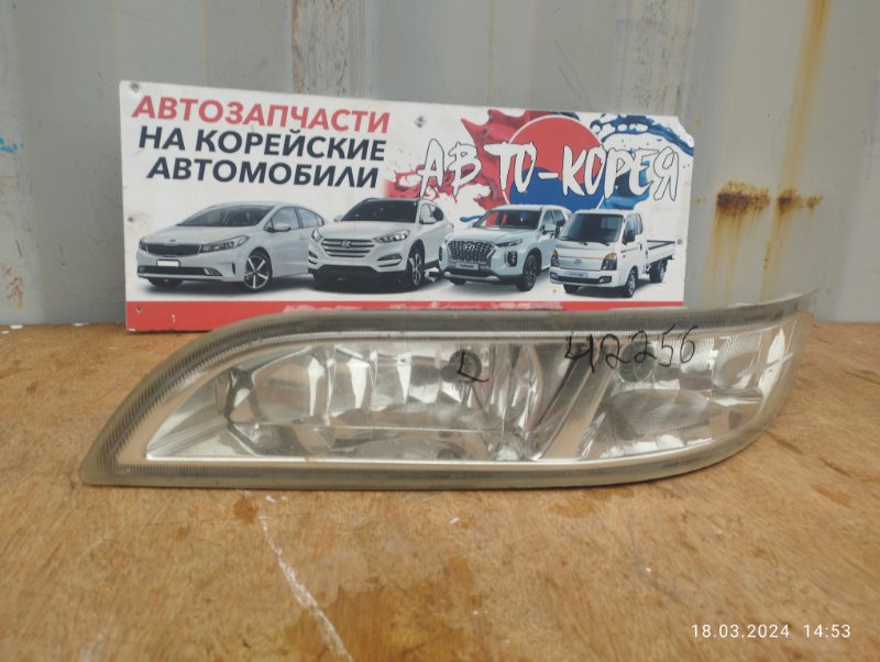 Фара противотуманная Renault Samsung Sm7 2004 передняя левая