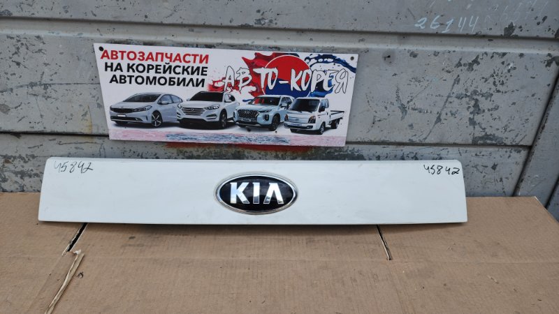 Накладка багажника Kia Ray 2011 задняя