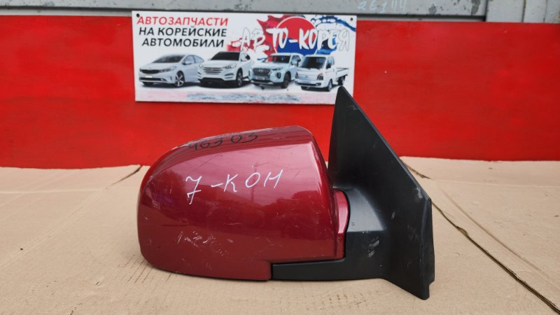 Зеркало боковое Kia Carens 2002 переднее правое