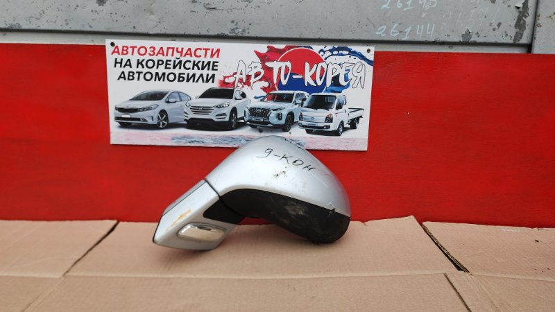 Зеркало боковое Peugeot 207 2006 переднее левое