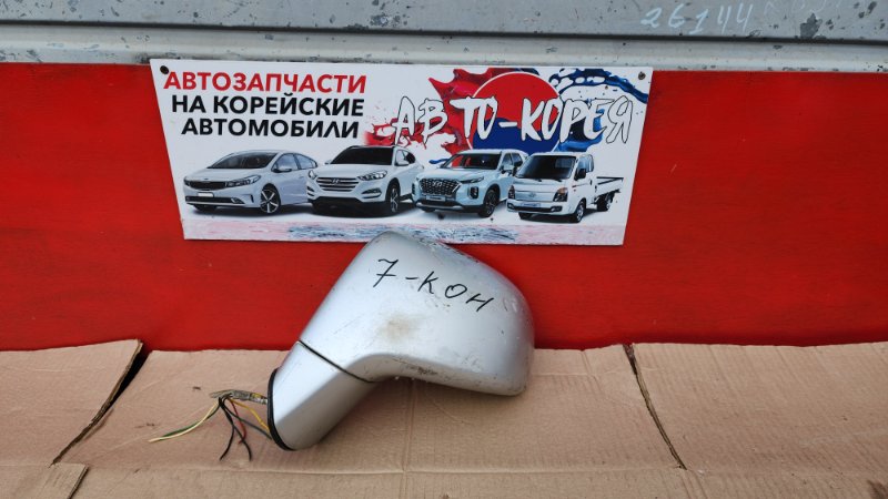 Зеркало боковое Kia Carens 2006 переднее левое