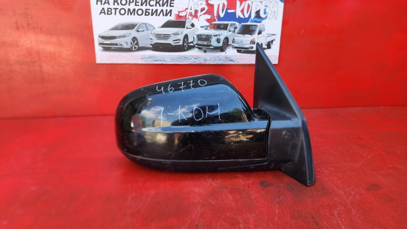 Зеркало боковое Hyundai Tucson 2004 переднее правое