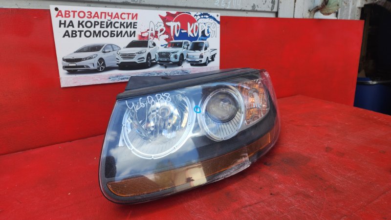 Фара Hyundai Santa Fe 2005 передняя левая