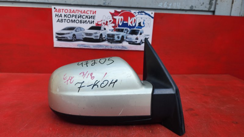 Зеркало боковое Hyundai Tucson 2004 переднее правое