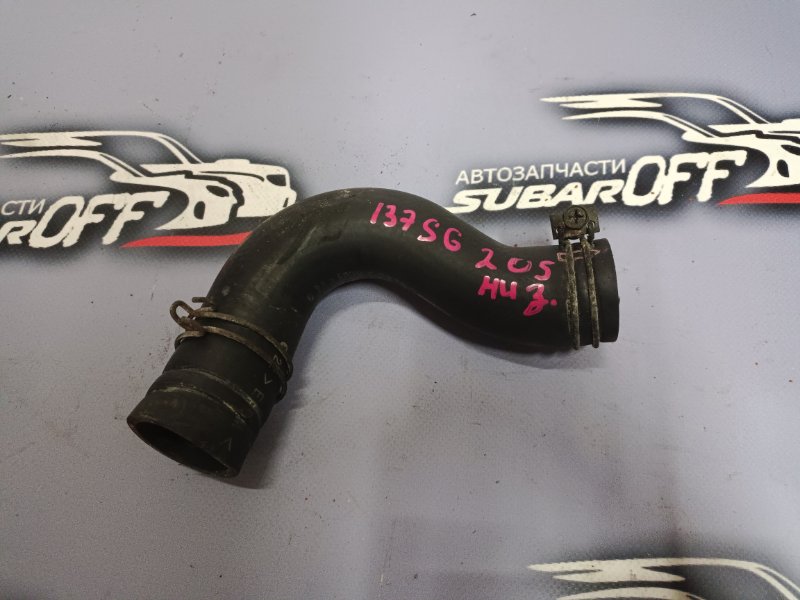 Патрубок радиатора Subaru Forester 2002 SG5 EJ205 X4511FC040 контрактная