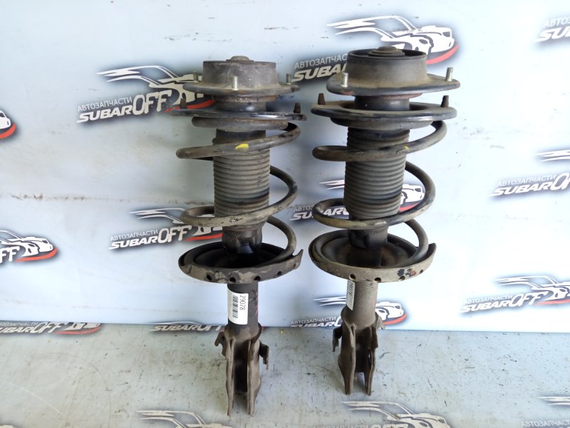 Стойка подвески передняя Subaru Impreza XV 2010 GH2 EL154 20310FG240 контрактная
