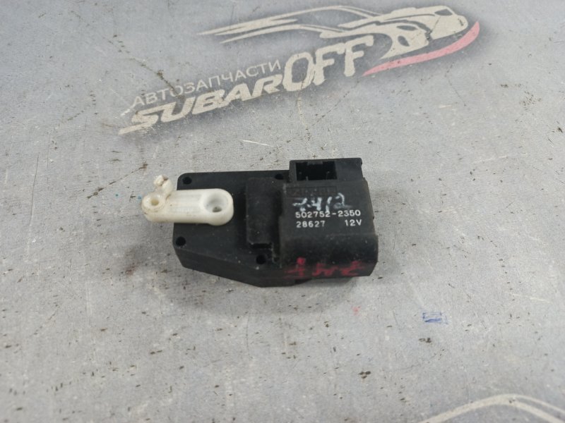 Привод заслонок отопителя Subaru Forester 2002 SG5 EJ202 502752-2350 контрактная