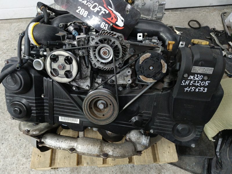 Запчасть двигатель Subaru Forester 2008 SH5 EJ205 EJ205HPZME контрактная Двигатель Subaru Forester 2008 SH5 EJ205 EJ205HPZME контрактная