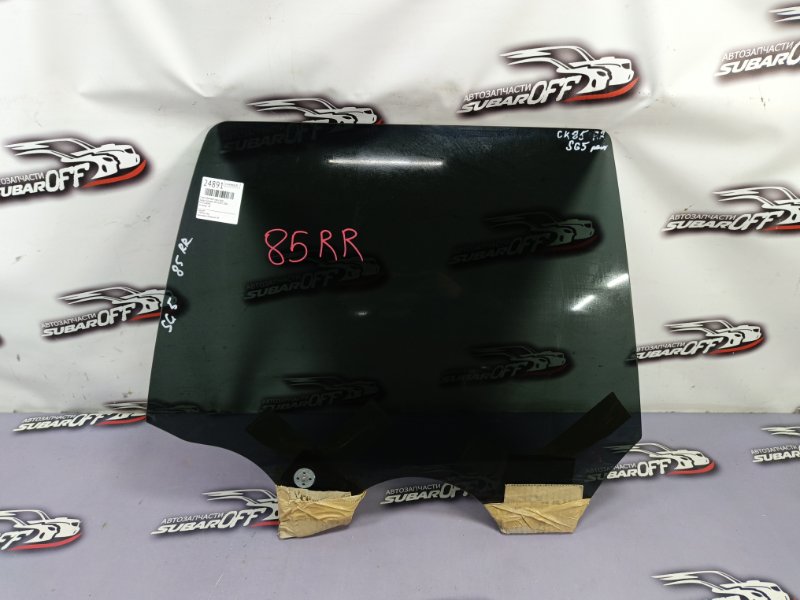 Стекло боковое заднее правое Subaru Forester 2006 SG5 EJ205 62011SA040 контрактная
