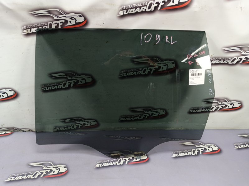 Стекло боковое заднее левое Subaru Forester 2008 SH5 EJ204 62011SC040 контрактная